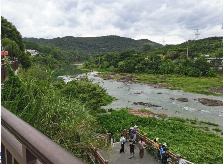汀溪水库入口
